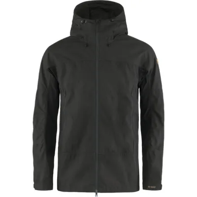 Fjällräven Abisko Lite Trekking Jacket M - Dark Grey-black - Miehet - S - Partioaitta, kuva 1 / 1