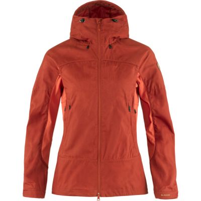 Fjällräven Abisko Lite Trekking Jacket W - Cabin Red-rowan Red - Naiset - M - Partioaitta