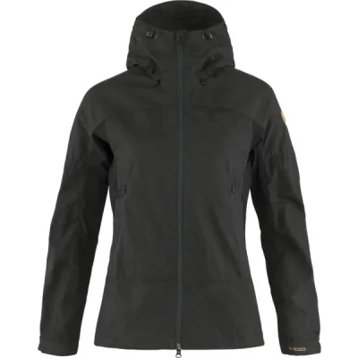 Fjällräven Abisko Lite Trekking Jacket W - Dark Grey-black - Naiset - M - Partioaitta, kuva 1 / 1
