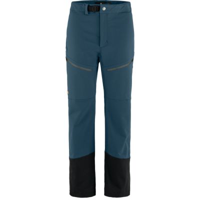 Fjällräven Bergtagen Touring Trousers W - Mountain Blue - Naiset - 38/R - Partioaitta