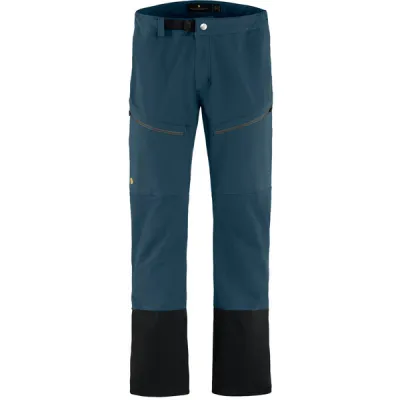 Fjällräven Bergtagen Touring Trousers M - Mountain Blue - Miehet - 44/R - Partioaitta, kuva 1 / 1