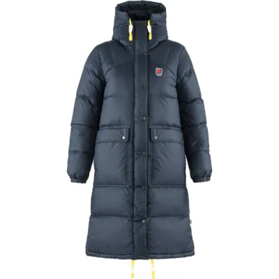 Fjällräven Expedition Long Down Parka W - Navy - Naiset - M - Partioaitta, kuva 1 / 1