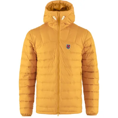 Talvitakki Fjällräven Expedition Pack Down Hoodie M - Mustard Yellow - Miehet - S - Partioaitta, kuva 1 / 1