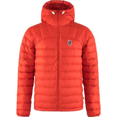 Talvitakki Fjällräven Expedition Pack Down Hoodie M - True Red - Miehet - XL - Partioaitta
