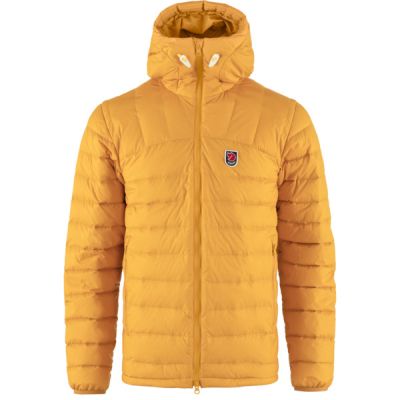 Talvitakki Fjällräven Expedition Pack Down Hoodie M - Mustard Yellow - Miehet - M - Partioaitta