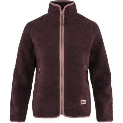 Fjällräven Vardag Pile Fleece W - Dark Garnet - Naiset - M - Partioaitta