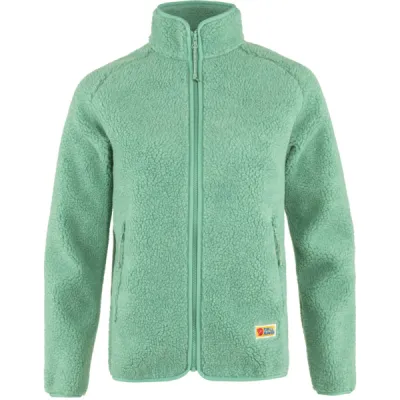 Fjällräven Vardag Pile Fleece W - Aloe Green - Naiset - M - Partioaitta, kuva 1 / 1