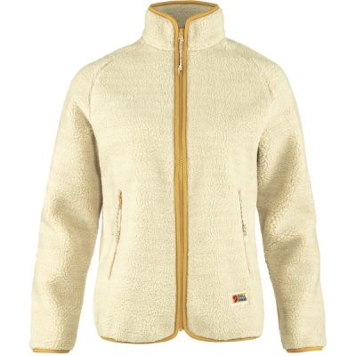 Fjällräven Vardag Pile Fleece W - Chalk White - Naiset - XL - Partioaitta