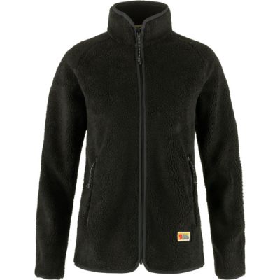 Fjällräven Vardag Pile Fleece W - Black - Naiset - XL - Partioaitta