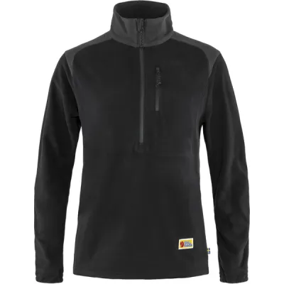 Fjällräven Vardag Lite Fleece W - Black-dark Grey - Naiset - S - Partioaitta, kuva 1 / 1