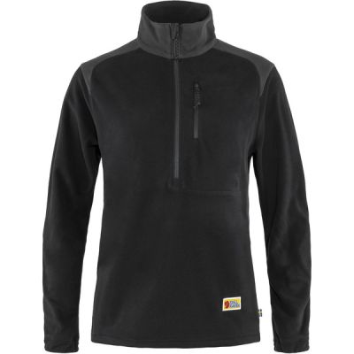 Fjällräven Vardag Lite Fleece W - Black-dark Grey - Naiset - XXS - Partioaitta
