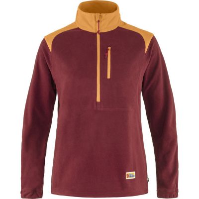 Fjällräven Vardag Lite Fleece W - Bordeaux Red-spicy Orange - Naiset - L - Partioaitta