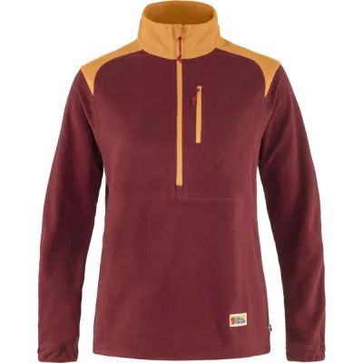 Fjällräven Vardag Lite Fleece W - Bordeaux Red-spicy Orange - Naiset - XL - Partioaitta, kuva 1 / 1