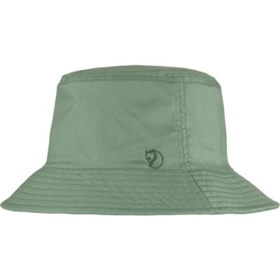 Fjällräven Reversible Bucket Hat - Patina Green-dark Navy - Unisex - L/XL - Partioaitta