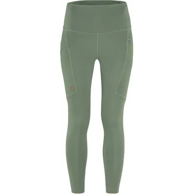 Fjällräven Abisko Tights W - Patina Green - Naiset - S - Partioaitta, kuva 1 / 1