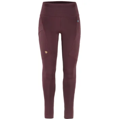 Fjällräven Abisko Tights W - Port - Naiset - XS - Partioaitta, kuva 1 / 1