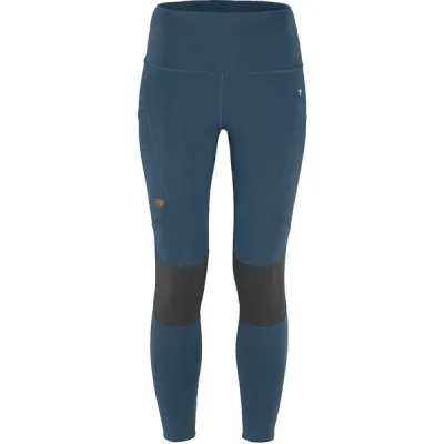 Fjällräven Abisko Trekking Tights Pro W - Indigo Blue-iron Grey - Naiset - L - Partioaitta, kuva 1 / 1