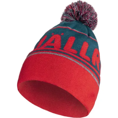 Fjällräven Fjällräven Pom Hat - Storm-true Red - Unisex - OneSize - Partioaitta, kuva 1 / 1