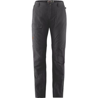 Fjällräven Travellers Mt Zip-off Trs M - Dark Grey - Miehet - 52 - Partioaitta