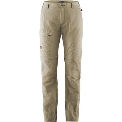 Fjällräven Travellers Mt Zip-off Trs M - Light Beige - Miehet - 54 - Partioaitta