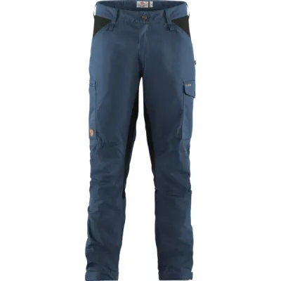 Fjällräven Kaipak Trousers M - Uncle Blue-dark Grey - Miehet - 46 - Partioaitta, kuva 1 / 1
