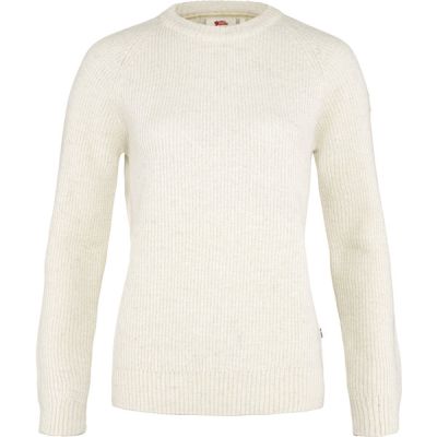 Fjällräven Visby Sweater W - Chalk White - Naiset - M - Partioaitta