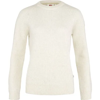 Fjällräven Visby Sweater W - Chalk White - Naiset - L - Partioaitta, kuva 1 / 1
