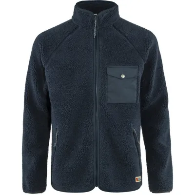 Fjällräven Vardag Pile Fleece M - Navy - Miehet - XS - Partioaitta, kuva 1 / 1