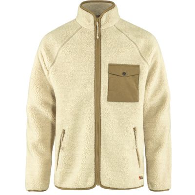 Fjällräven Vardag Pile Fleece M - Chalk White - Miehet - XXL - Partioaitta