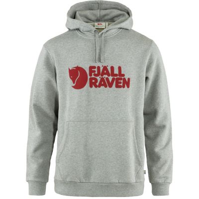 Fjällräven Fjällräven Logo Hoodie M - Grey-melange - Miehet - XL - Partioaitta