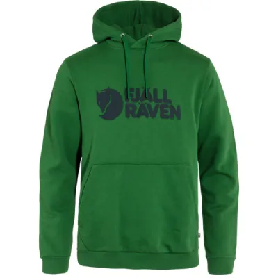 Fjällräven Fjällräven Logo Hoodie M - Palm Green - Miehet - S - Partioaitta, kuva 1 / 1