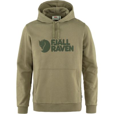 Fjällräven Fjällräven Logo Hoodie M - Light Olive - Miehet - XS - Partioaitta | Alk. 159,00 €