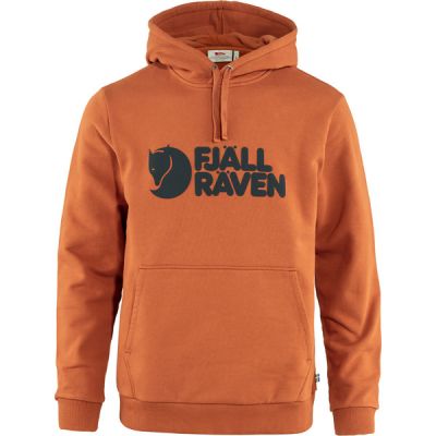 Fjällräven Fjällräven Logo Hoodie M - Terracotta Brown - Miehet - L - Partioaitta