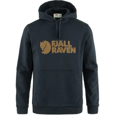Fjällräven Fjällräven Logo Hoodie M - Dark Navy - Miehet - XS - Partioaitta, kuva 1 / 1