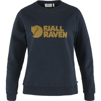 Fjällräven Fjällräven Logo Sweater W - Dark Navy - Naiset - XL - Partioaitta