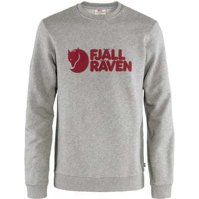 Fjällräven Fjällräven Logo Sweater M - Grey-melange - Miehet - XXL - Partioaitta, kuva 1 / 1