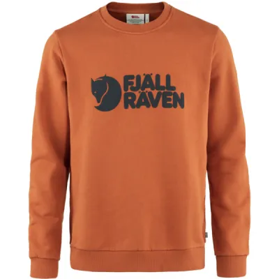 Fjällräven Fjällräven Logo Sweater M - Terracotta Brown - Miehet - L - Partioaitta, kuva 1 / 1