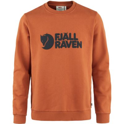 Fjällräven Fjällräven Logo Sweater M - Terracotta Brown - Miehet - S - Partioaitta