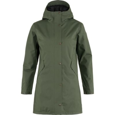 Fjällräven Visby 3 In 1 Jacket W - Deep Forest - Naiset - XS - Partioaitta