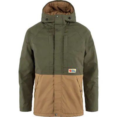 Talvitakki Fjällräven Vardag Lite Padded Jacket M - Laurel Green-buckwheat Brown - Miehet - L - Partioaitta, kuva 1 / 1