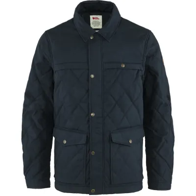 Fjällräven Övik Wool Padded Jacket M - Dark Navy - Miehet - L - Partioaitta, kuva 1 / 1