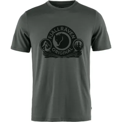 Fjällräven Abisko Wool Classic Ss M - Basalt - Miehet - XS - Partioaitta, kuva 1 / 1
