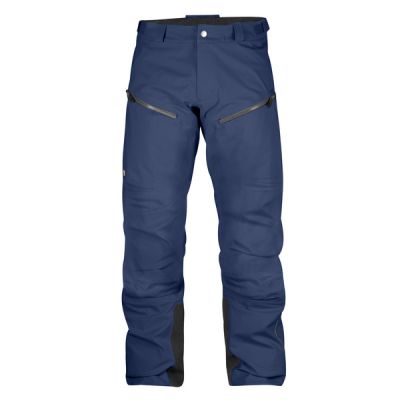 Fjällräven Bergtagen Eco-shell Trousers M - Mountain Blue - Miehet - 56 - Partioaitta | Alk. 539,00 €
