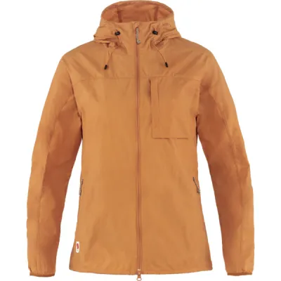 Fjällräven High Coast Wind Jacket W - Spicy Orange - Naiset - L - Partioaitta, kuva 1 / 1