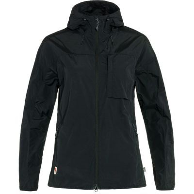 Fjällräven High Coast Wind Jacket W - Black - Naiset - L - Partioaitta
