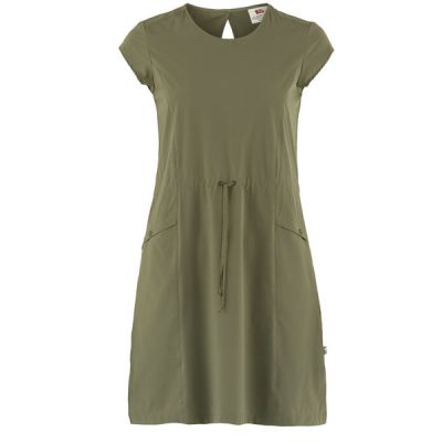 Fjällräven High Coast Lite Dress W - Green - Naiset - S - Partioaitta