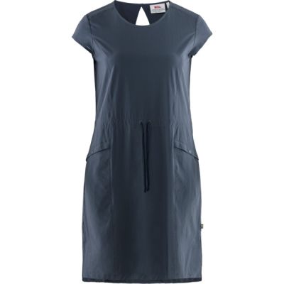Fjällräven High Coast Lite Dress W - Navy - Naiset - L - Partioaitta