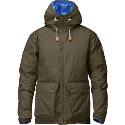 Fjällräven Down Jacket No. 16 M - Dark Olive - Miehet - M - Partioaitta