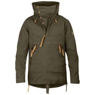 Fjällräven Anorak No. 8 M - Dark Olive - Miehet - XS - Partioaitta