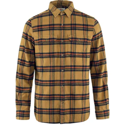 Fjällräven Övik Heavy Flannel Shirt M - Buckwheat Brown-autumn Leaf - Miehet - XXL - Partioaitta, kuva 1 / 1